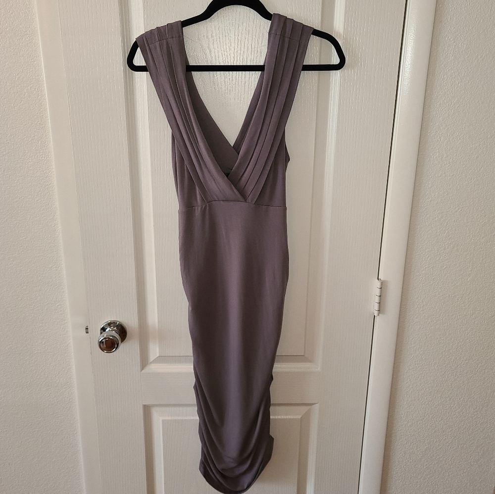 Tart Bodycon Dress L - Mauve